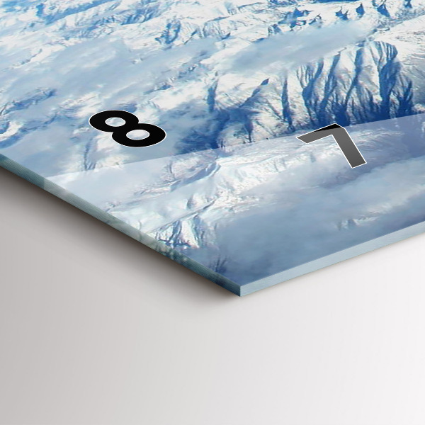 Horizontal wall clock Fishing boat in port