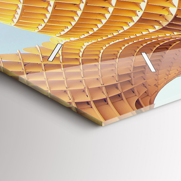 Horizontal wall clock Viewpoint in Seville