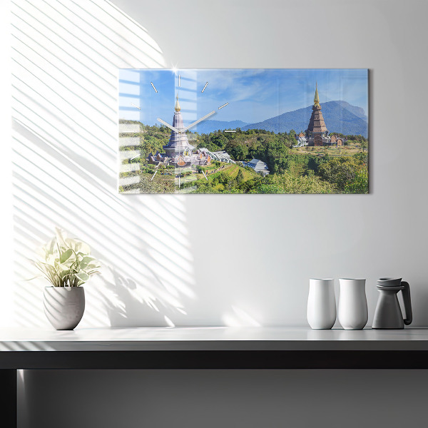 Horizontal wall clock Chiang Mai National Park