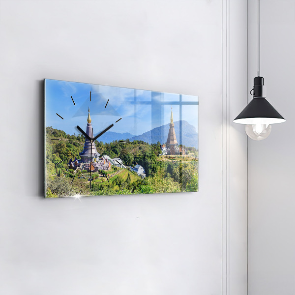 Horizontal wall clock Chiang Mai National Park