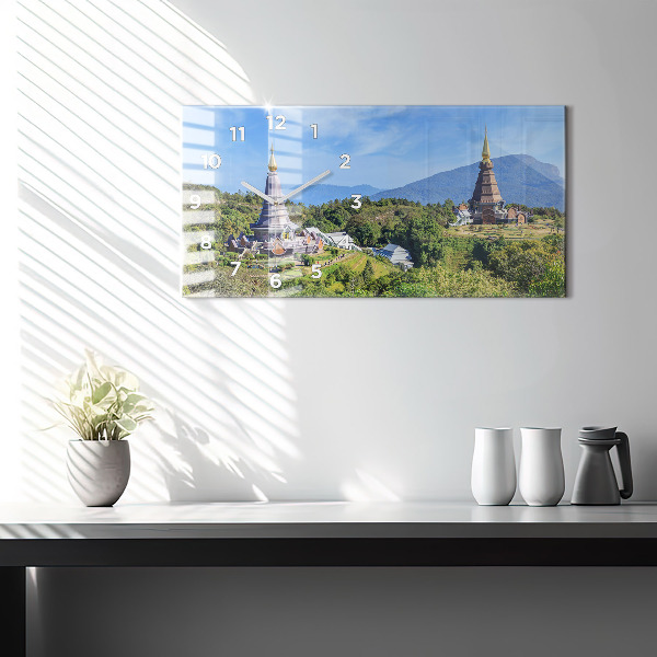 Horizontal wall clock Chiang Mai National Park