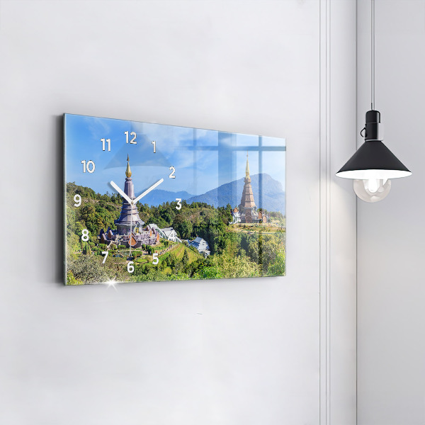 Horizontal wall clock Chiang Mai National Park