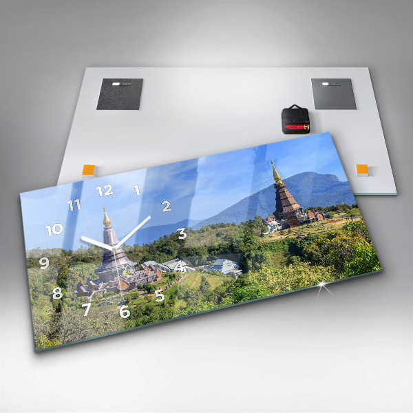 Horizontal wall clock Chiang Mai National Park