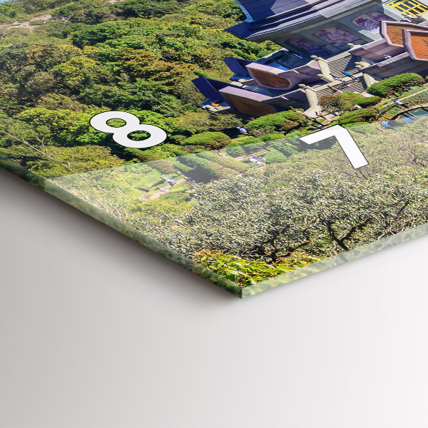 Horizontal wall clock Chiang Mai National Park