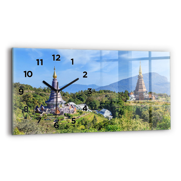 Horizontal wall clock Chiang Mai National Park