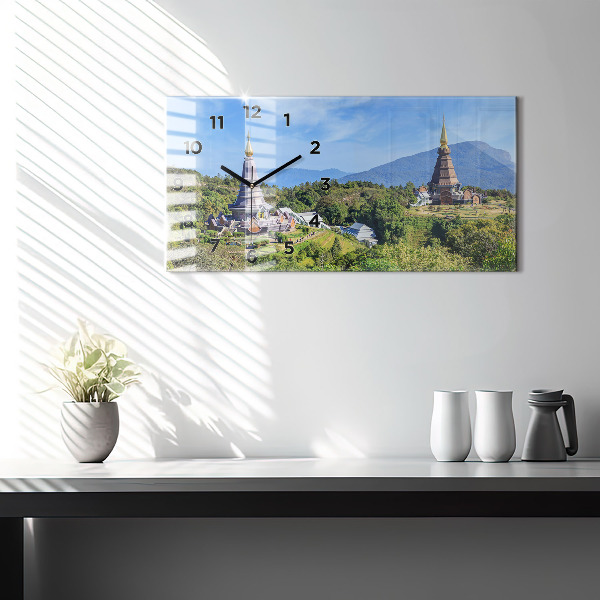 Horizontal wall clock Chiang Mai National Park