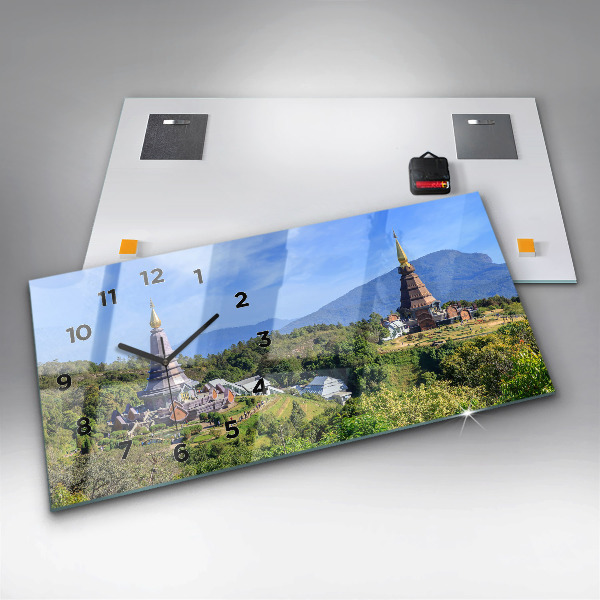 Horizontal wall clock Chiang Mai National Park