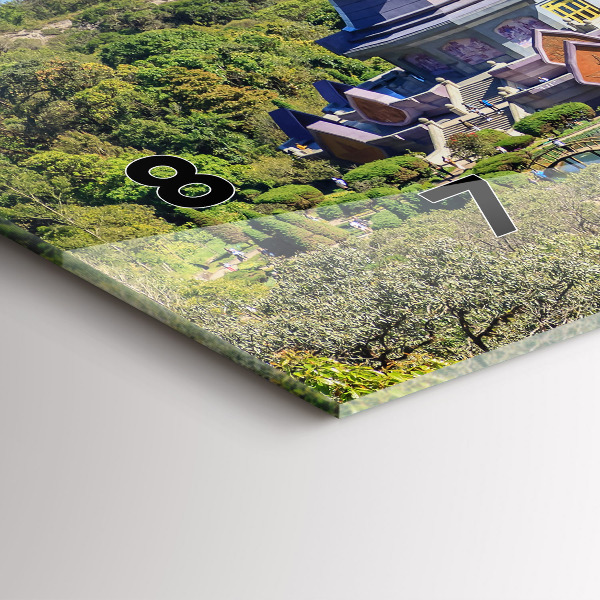 Horizontal wall clock Chiang Mai National Park