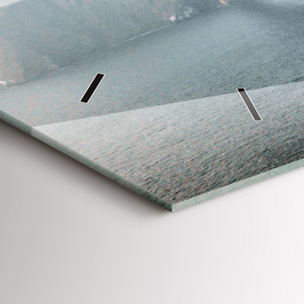 Horizontal wall clock Golden Gate Bridge