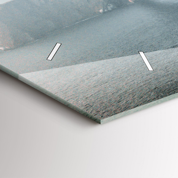 Horizontal wall clock Golden Gate Bridge