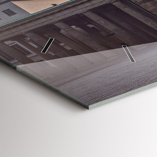 Horizontal wall clock Brandenburg Gate