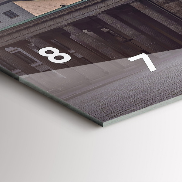 Horizontal wall clock Brandenburg Gate
