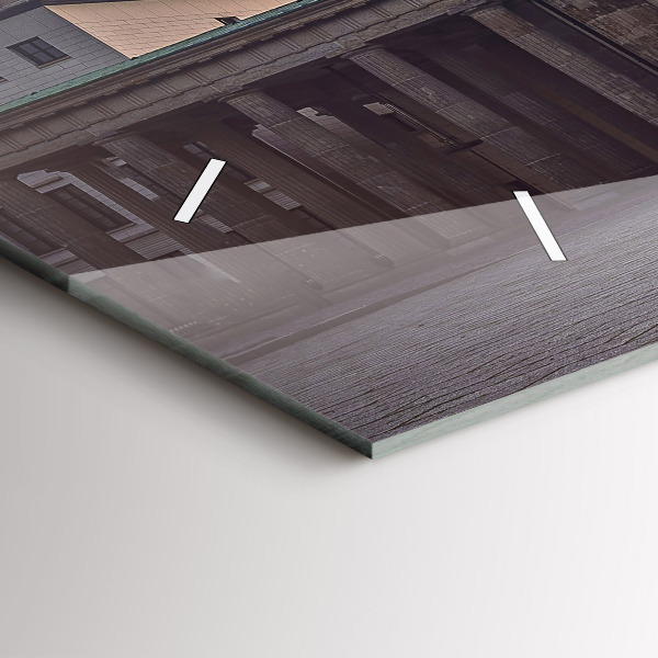 Horizontal wall clock Brandenburg Gate