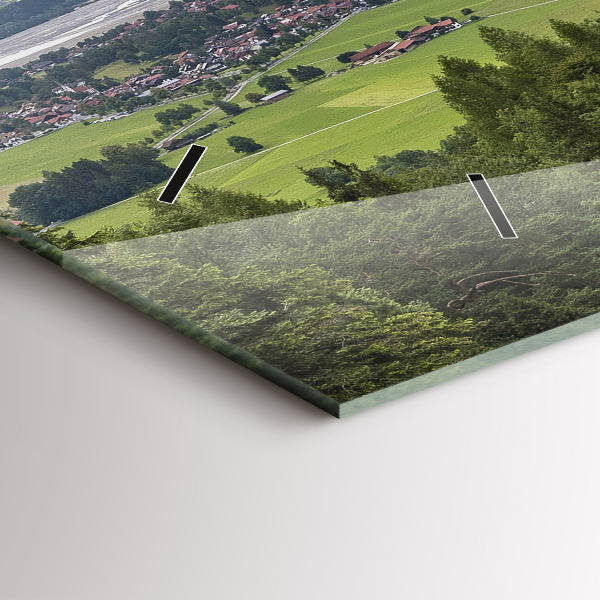 Horizontal wall clock Neuschwanstein Castle