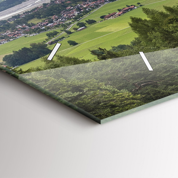 Horizontal wall clock Neuschwanstein Castle