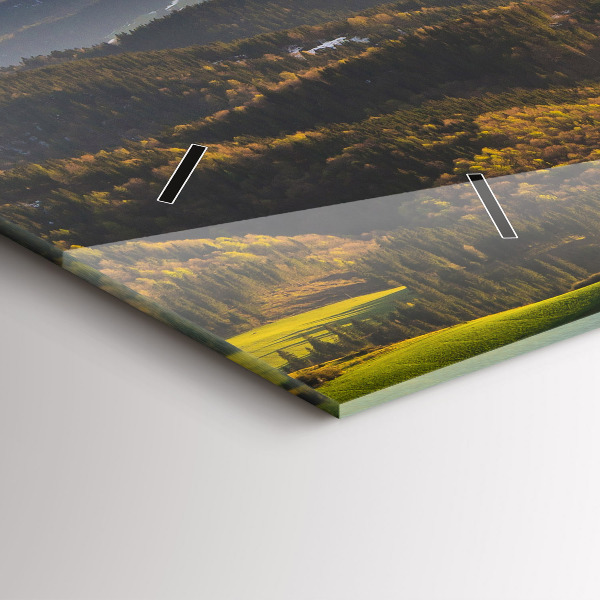 Horizontal wall clock Pieniny – Wysoki Wierch