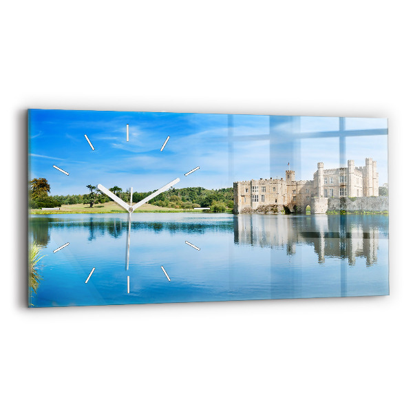 Horizontal wall clock Leeds Castle
