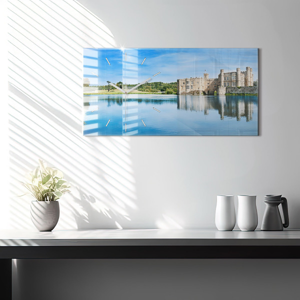 Horizontal wall clock Leeds Castle