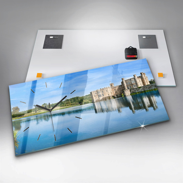 Horizontal wall clock Leeds Castle