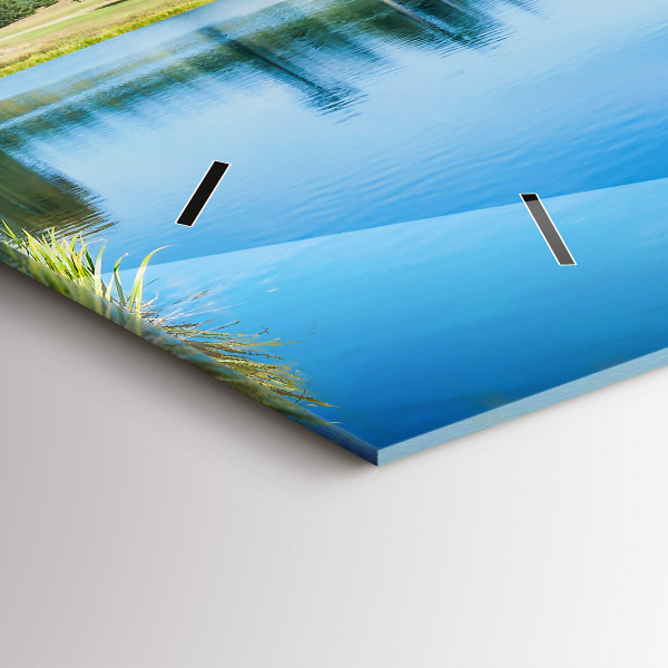 Horizontal wall clock Leeds Castle