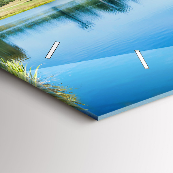 Horizontal wall clock Leeds Castle