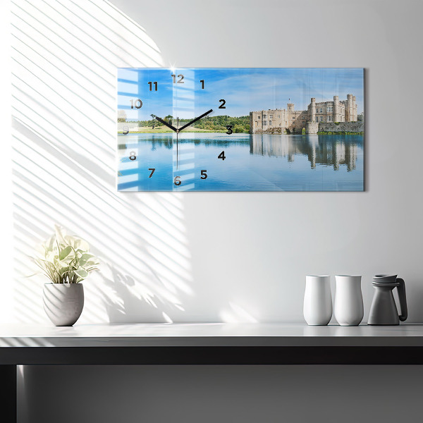 Horizontal wall clock Leeds Castle