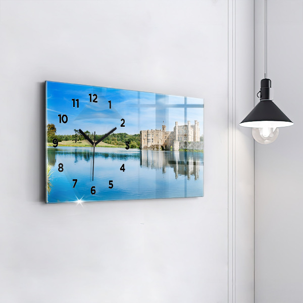 Horizontal wall clock Leeds Castle