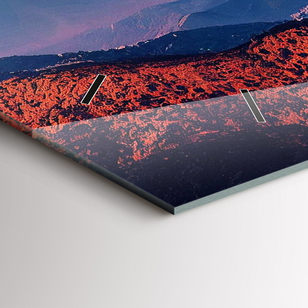 Horizontal wall clock Mountains in San Antonio USA