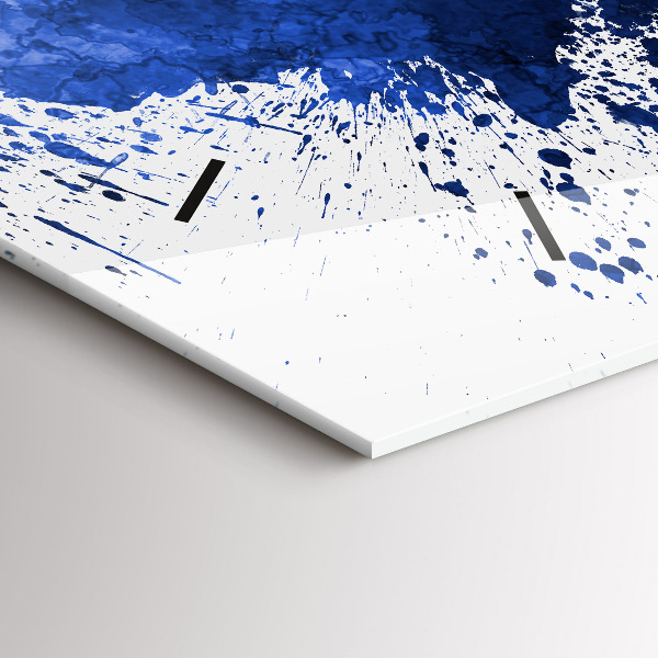 Horizontal wall clock San Antonio Watercolors