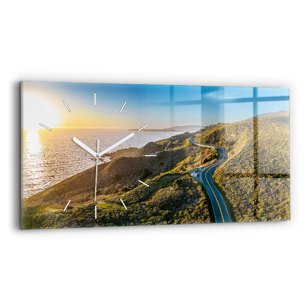 Horizontal wall clock The Road to San Francisco