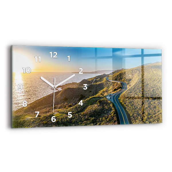 Horizontal wall clock The Road to San Francisco