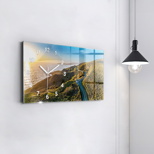 Horizontal wall clock The Road to San Francisco