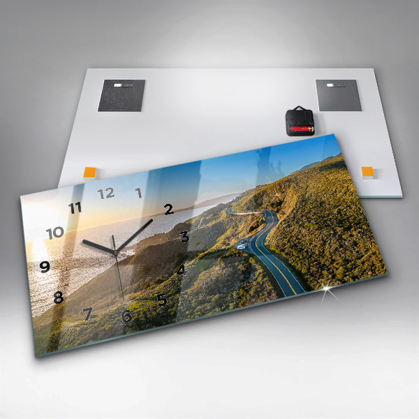 Horizontal wall clock The Road to San Francisco