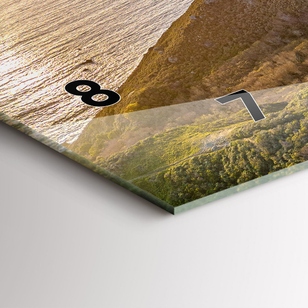 Horizontal wall clock The Road to San Francisco