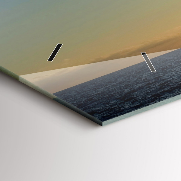 Horizontal wall clock Spanish Dance at Sea