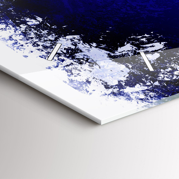 Horizontal wall clock Flag of France