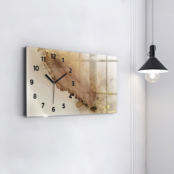 Horizontal wall clock Modern Art