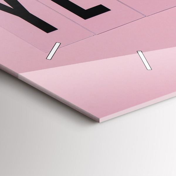 Horizontal wall clock Yes You Can