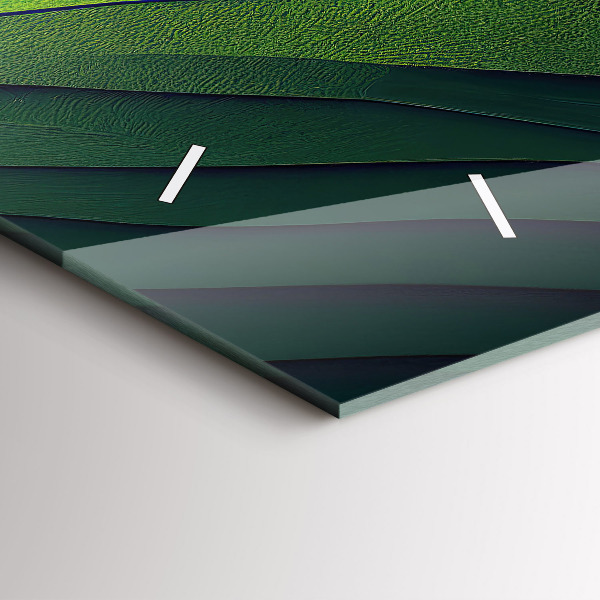 Horizontal wall clock Green Fields Abstraction