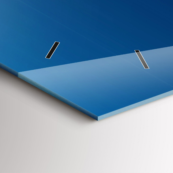 Horizontal wall clock Decorative abstraction