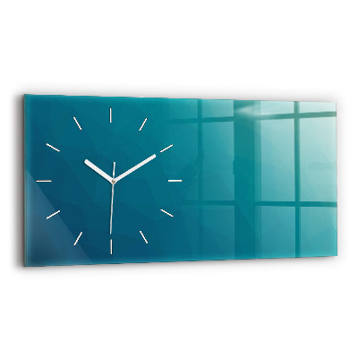Horizontal wall clock Sea abstraction