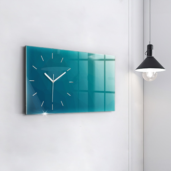 Horizontal wall clock Sea abstraction
