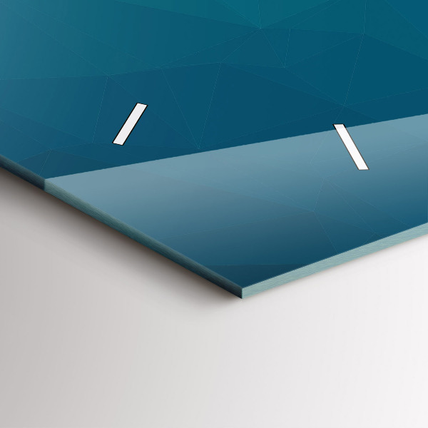 Horizontal wall clock Sea abstraction