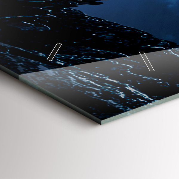 Horizontal wall clock Great Galaxy