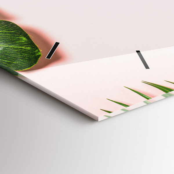 Horizontal wall clock Summer mood