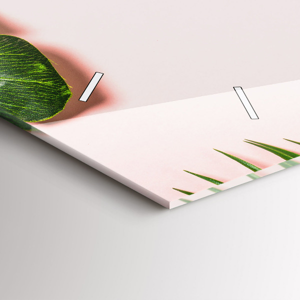 Horizontal wall clock Summer mood