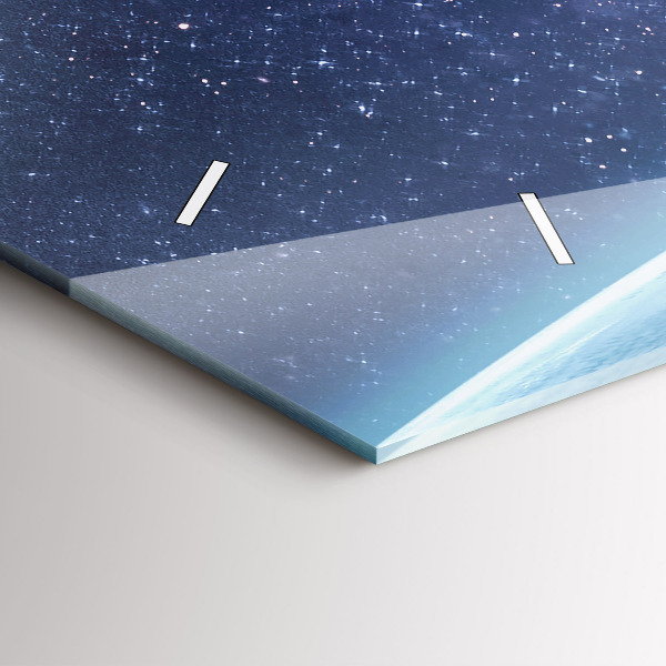 Horizontal wall clock Astronaut