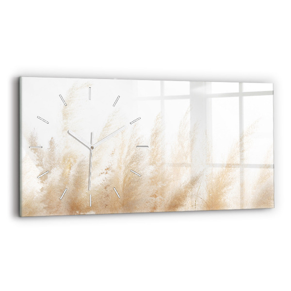Horizontal wall clock Cereal abstraction