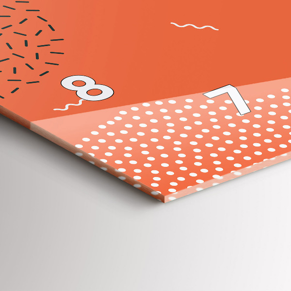 Horizontal wall clock POP Abstraction