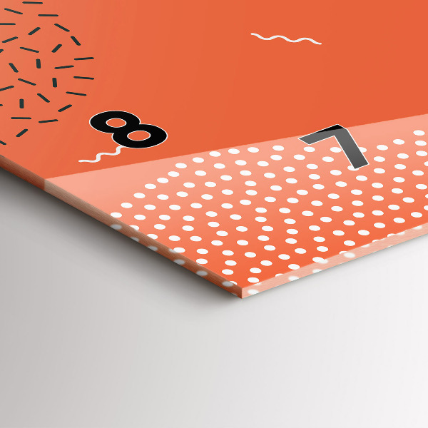 Horizontal wall clock POP Abstraction